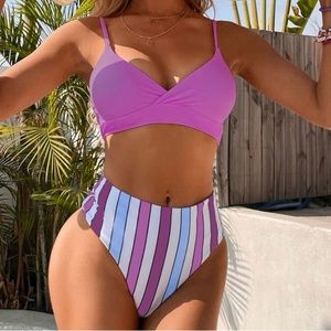 Small SHEIN bathing suit high waisted